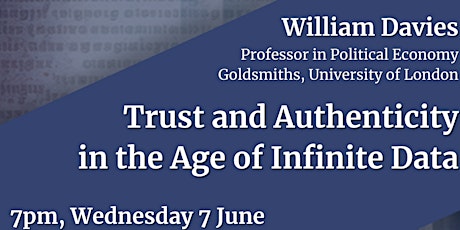 Public Lecture by Professor William Davies