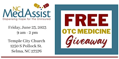 Johnston County Over-the-Counter Medicine Giveaway 6.23.2023