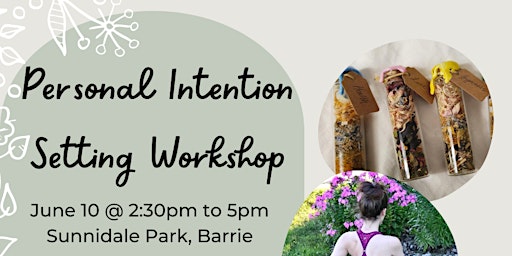 Personal Intention Setting Workshop primary image