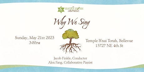 Why We Sing: an homage to our will to keep singing together! *LIVESTREAM*