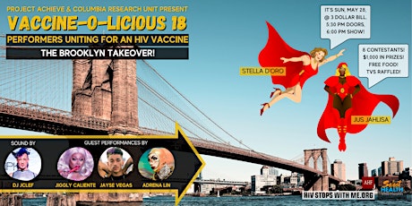 Hauptbild für Vaccine-O-Licious 18: Performers Uniting for an HIV Vaccine