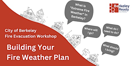 Wildfire Evacuation Workshop: Building Your Fire Weather Plan primary image