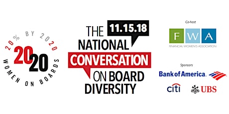 2018 National Conversation on Board Diversity - New York, NY primary image