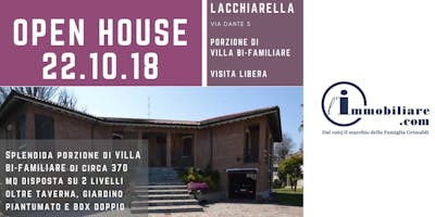 OPEN HOUSE VILLA Lacchiarella (MI) OPEN HOUSE VILLA Lacchiarella (MI)