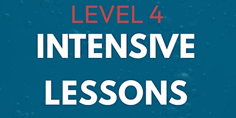 Level 4 Intensive Swimming Lessons
