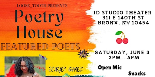 Poetry House: Open Mic Showcase primary image