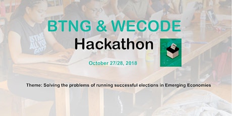 Wecode & BTNG Hackathon 2018 primary image