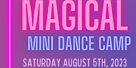 A Magical Mini Dance Camp primary image