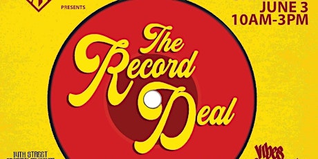 “The Record Deal!” Outdoor Vinyl &  Vintage Marketplace