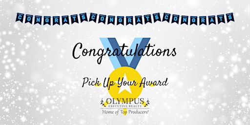 Imagem principal do evento Pick Up Your Award- Olympian Accolade