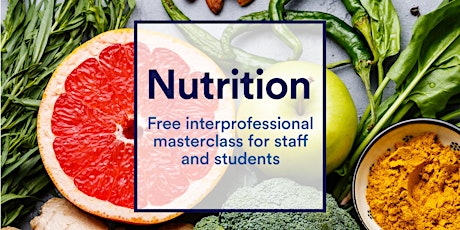 Interprofessional Masterclass - Nutrition primary image