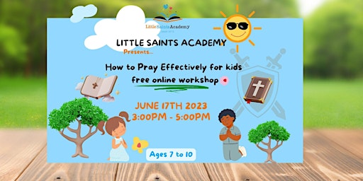 How to Pray Effectively for Kids workshop primary image