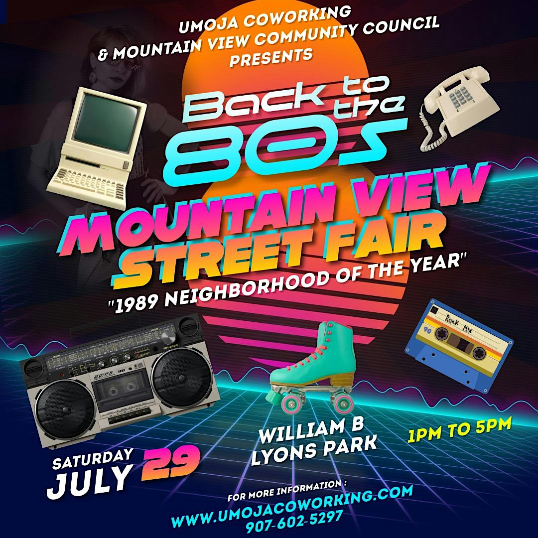Mountain View Street Fair- (Most diverse neighborhood edition)