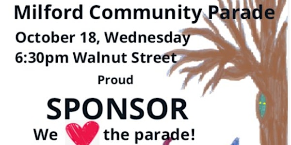 2023 Sponsor Campaign - We Love The Milford Parade