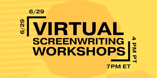 Virtual Screenwriting Workshop primary image