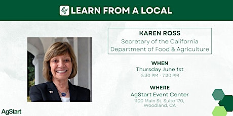 Learn from a Local: Karen Ross, Secretary of the CDFA