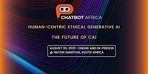 CHATBOT AFRICA & CONVERSATIONAL AI SUMMIT - 3RD EDITION primary image