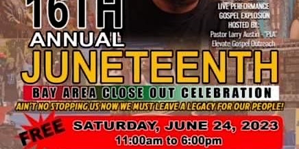 Hauptbild für Oakland 16th Annual Juneteenth Celebration & Street Festival, Freedom Day!