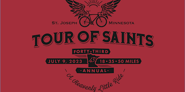 Tour of Saints Bike Ride 2023