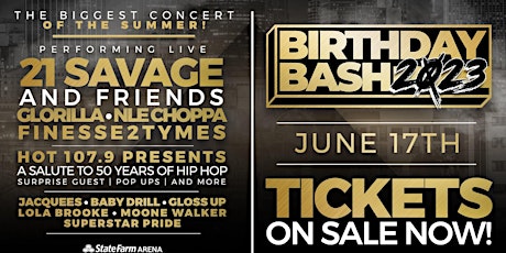 Birthday Bash Concert After Party at Vision Lounge | Saturday June 17th