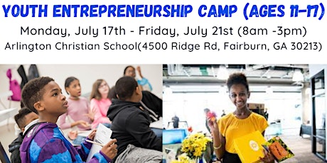 Youth Entrepreneurship Camp (ages 11-17)