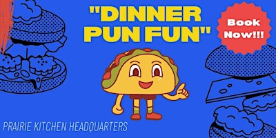 Dinner Pun Fun, a Food Humor Popup