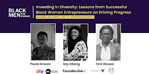 Investing in Diversity: Lessons from Successful  Black Women Entrepreneurs primary image