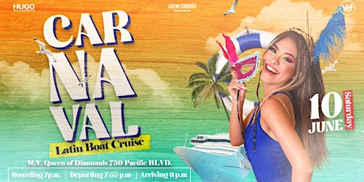 Latin Cruises 2023 Sat, June 10 (CARNAVAL  BOAT)