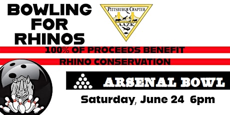 Pittsburgh AAZK Bowling For Rhinos 2023