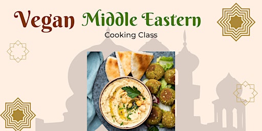 Virtual Vegan Mediterranean/ Lebanese cooking class primary image