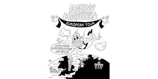ANDY HAYNES - EUROPEAN TOUR - STAND-UP COMEDY IN ENGLISH primary image