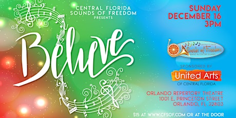 Imagem principal de Believe: Central Florida Sounds of Freedom Fall Concert 2018
