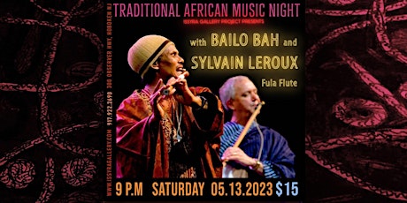 Issyra Gallery presents live African Traditoonal Music Night