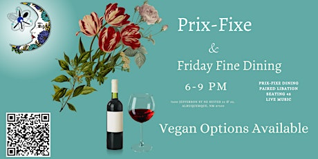 Prix-Fixe Friday Fine Dining