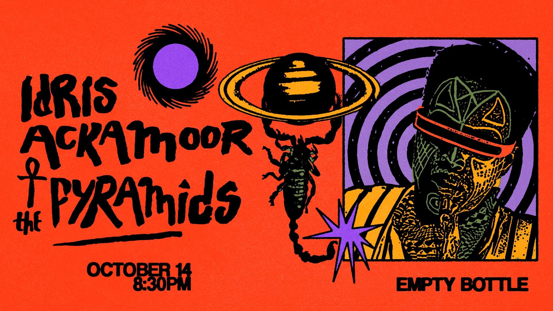 Idris Ackamoor & The Pyramids / Angel Bat Dawid & The Brothahood / King Hippo (DJ Set)