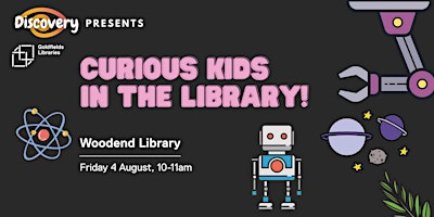 Curious kids in the library: On the move!