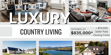 Imagen principal de Open House for Luxury Country Living Home