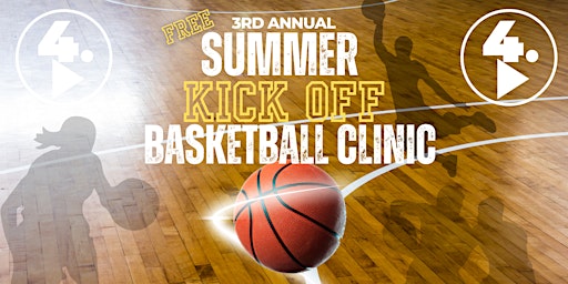 Imagem principal de 2023 Free Summer Kick-Off Basketball Clinic