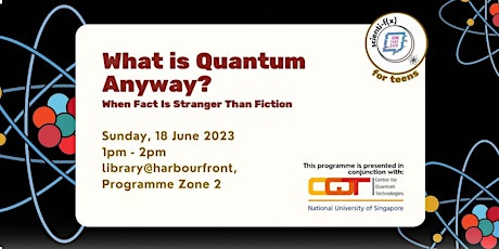 What is Quantum Anyway? | library@harbourfront