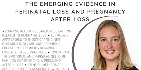PHA Educational Event with Star Legacy Foundation Presenting Emerging Evidence in Perinatal Loss and Pregnancy After a Loss primary image