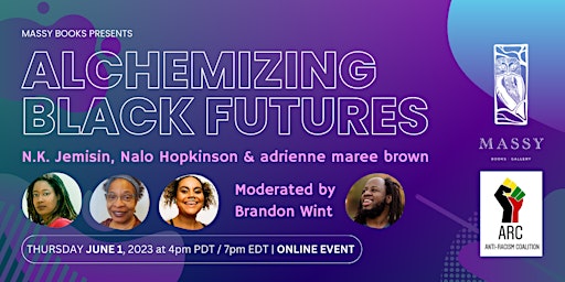 Massy Books Presents: Alchemizing Black Futures (online event)