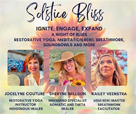 Solstice Bliss: A Night of Restorative Yoga, Reiki, Breathwork, Sound Bowls