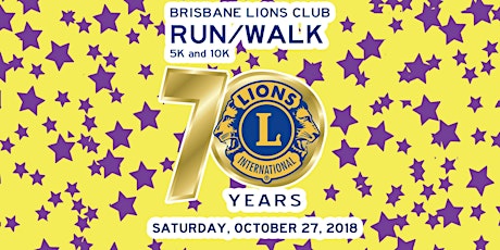 Brisbane Lions  Run / Walk 5K and 10K From the Park to the SF Bay primary image