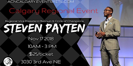 ACN Calgary Regional Event COC & RVP Platinum Steven Payten primary image