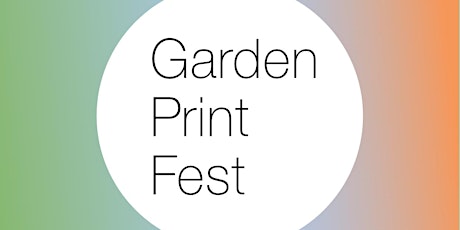 Outdoor Engraving  at Garden Print Fest