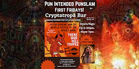 Pun Intended Punslam  @Cryptatropa Bar, Olympia, WA
