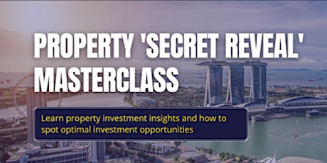 Primaire afbeelding van Property ‘Secret Reveal’ Masterclass