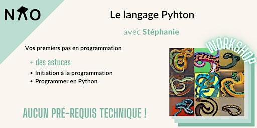 Imagem principal de Vos premiers pas en programmation : le langage Python