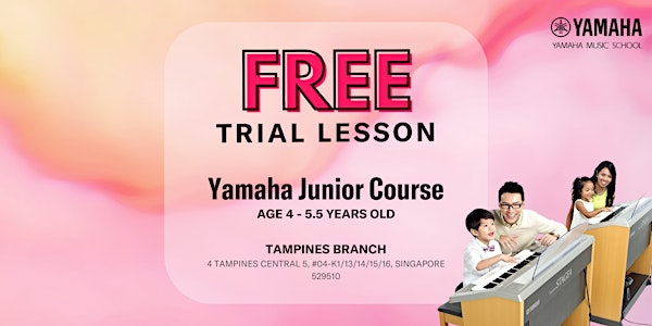 FREE Trial Yamaha Junior Course @ Tampines