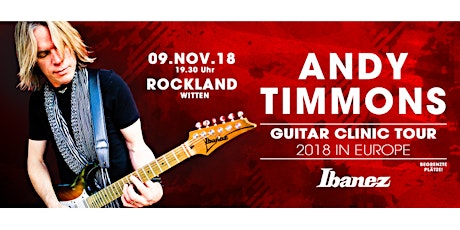 Hauptbild für Andy Timmons Guitar Clinic Rockland Music 